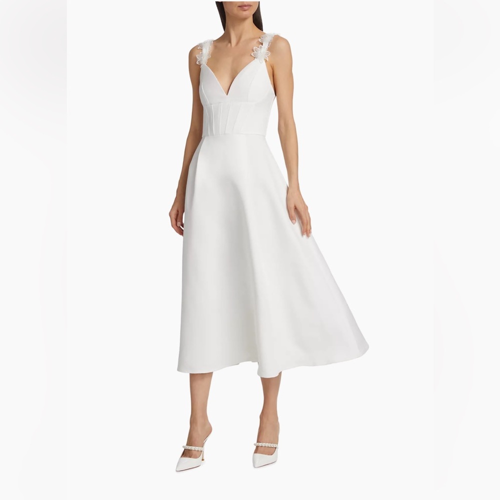 As It May White Cocktail Dress